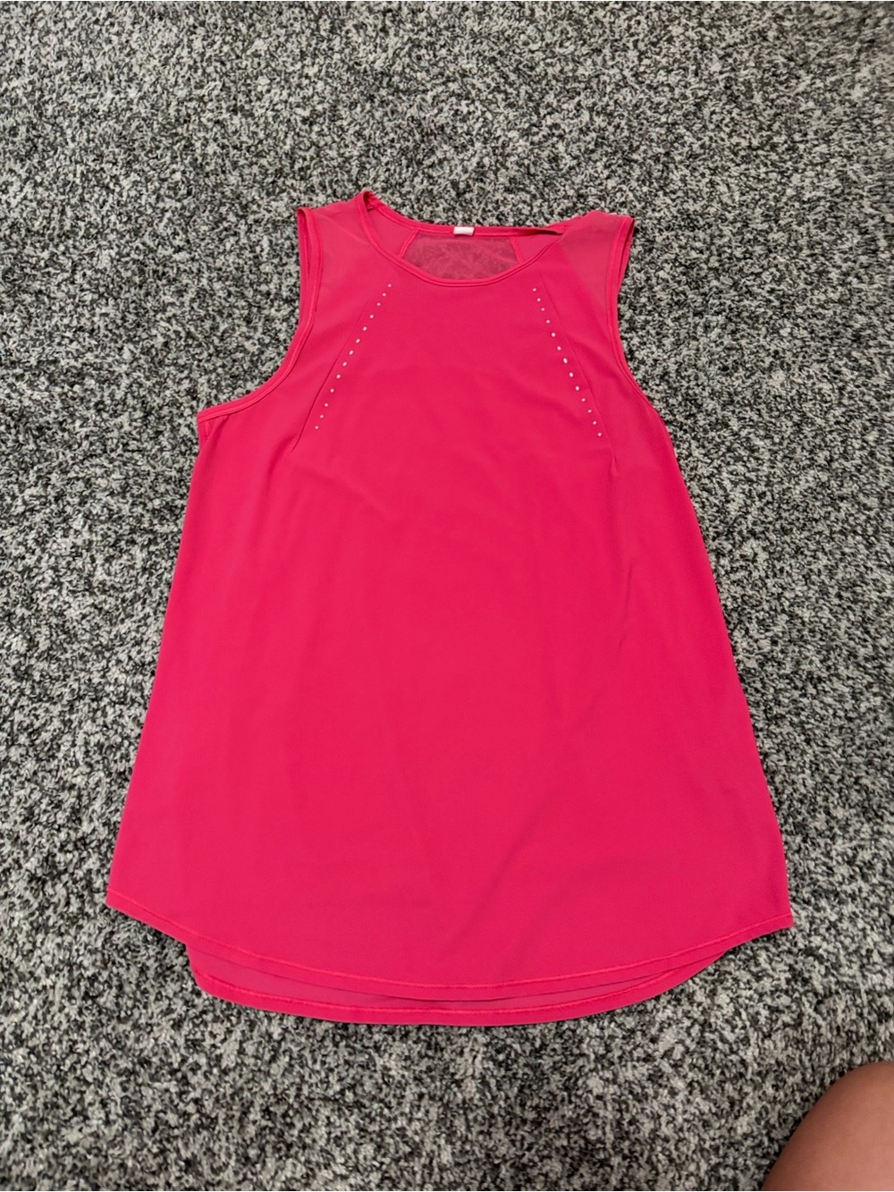 Lululemon Sleeveless Hot Pink Active Tank Top
